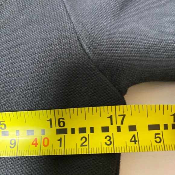 SAGE COLLECTIVE WOMENS BLACK TENNIS DRESS SZ M POLO GOLF ZIPPERED POCKETS EUC - Picture 4 of 6